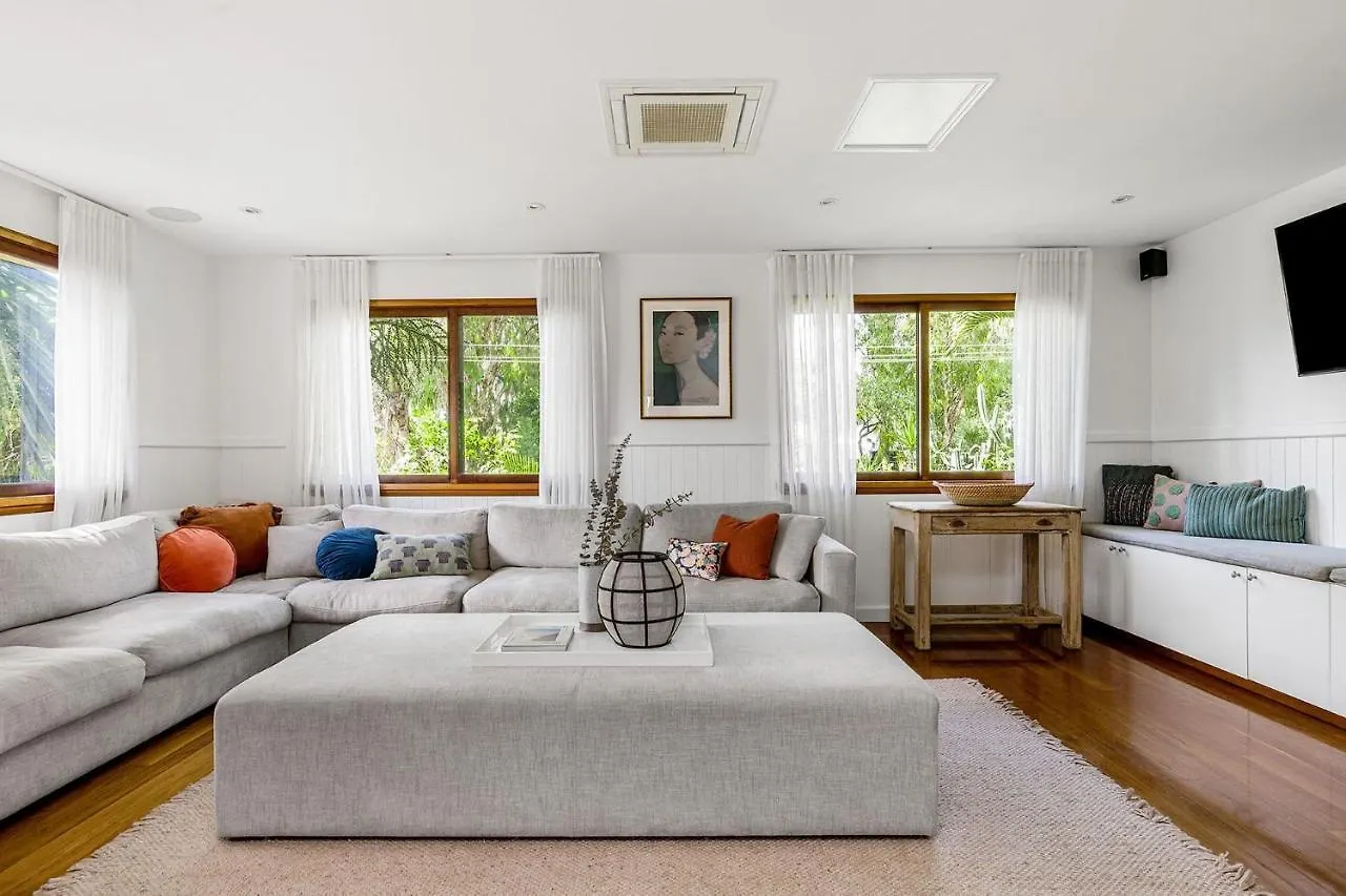 別荘 Byron Blisshouse Penthouse - Belongil Beach Luxury バイロンベイ